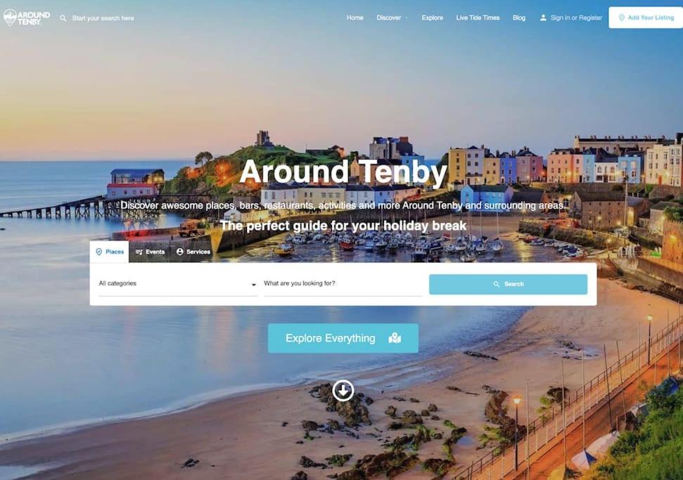 Ship Cottage Tenby Beach 50M Extérieur photo